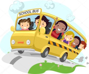 Stickman Schoolbus 13604735
