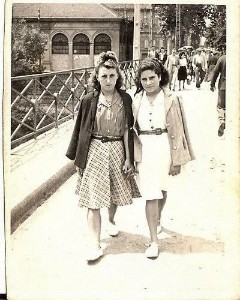 De gauche à droite Razat Nini,Blanc Suzanne